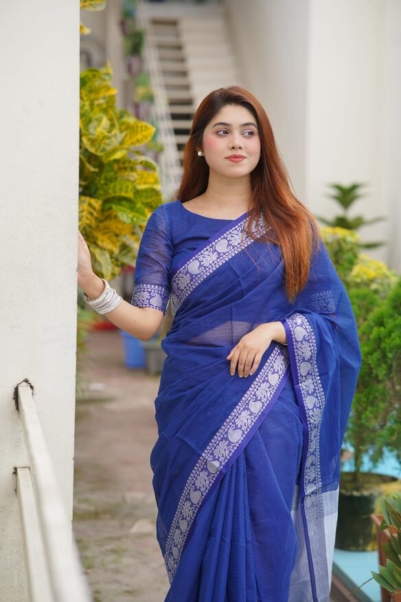 নকশি কাথা শাড়ি